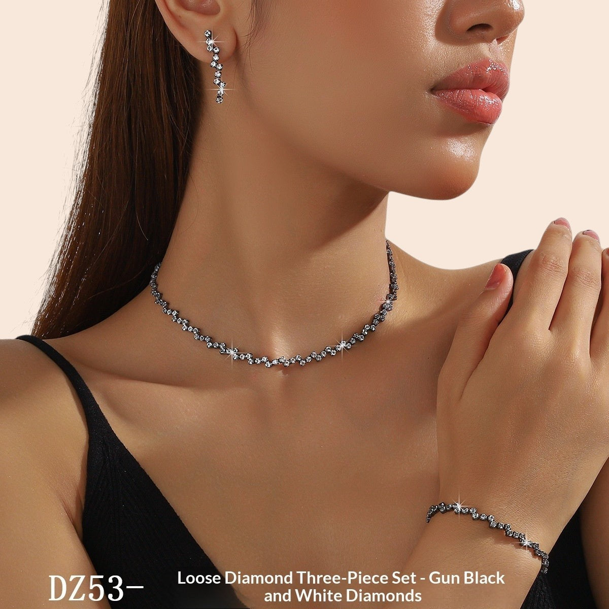 Luxe Zircon Jewelry Set