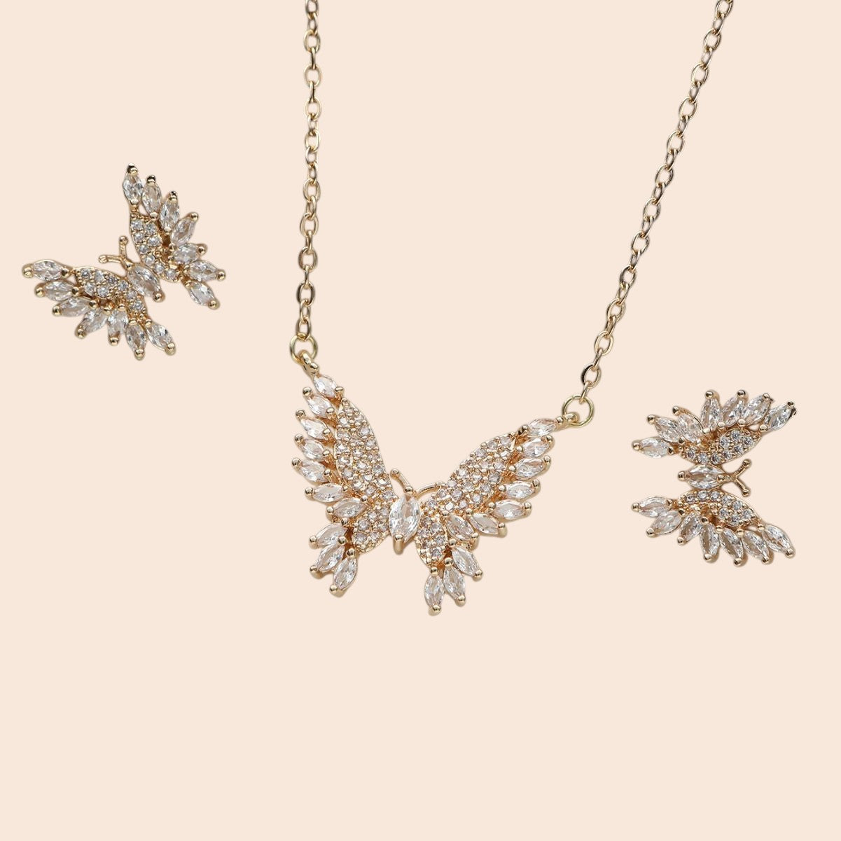 Celestial Butterfly Luxe Jewelry Set