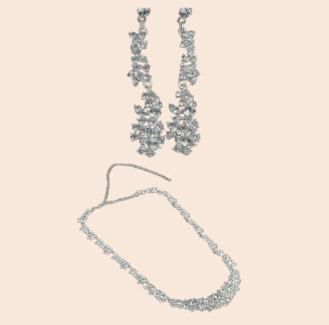 Crystal Bloom Luxe Jewelry Set