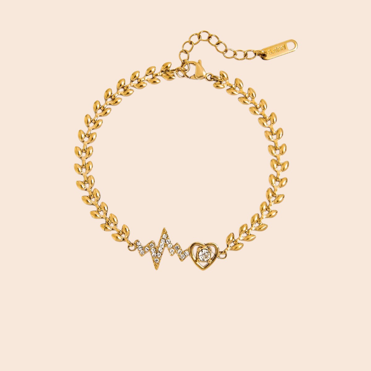 Golden Heart Luxe Jewelry Set
