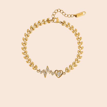 Golden Heart Luxe Jewelry Set