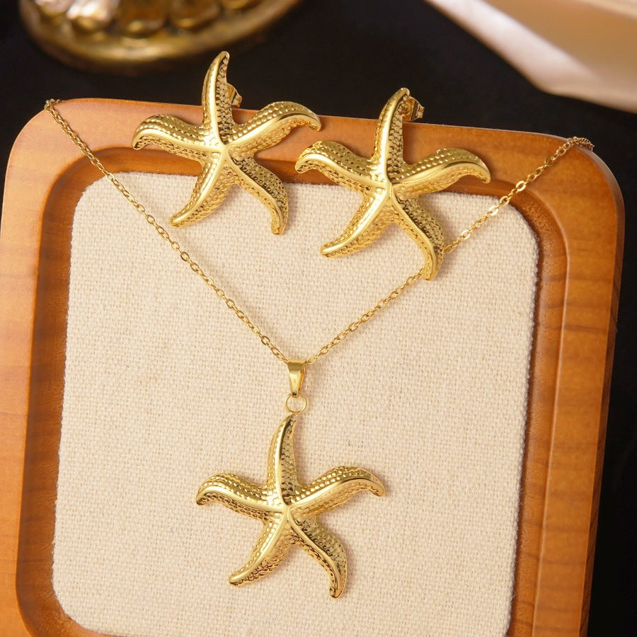 Luxury Gold Floral Jewelry Set Collection