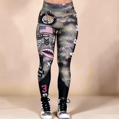 Camo Graphic Performance Leggings