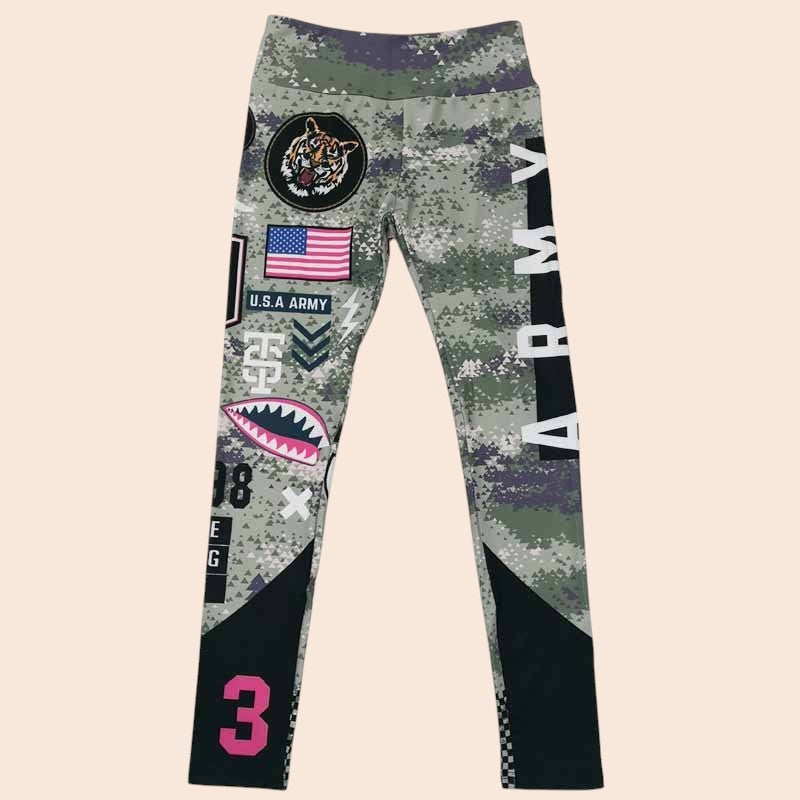 Camo Graphic Performance Leggings