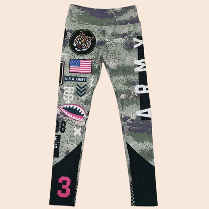 Camo Graphic Performance Leggings