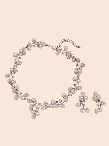 Pearl Blossom Luxe Jewelry Set