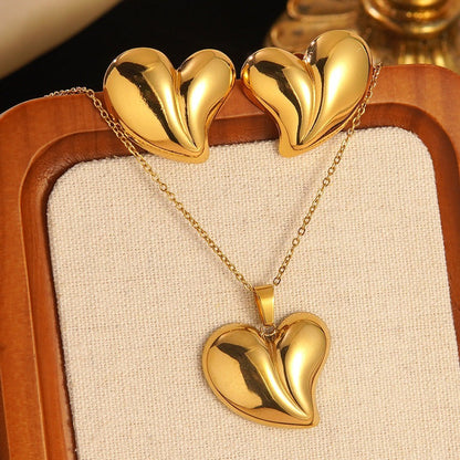 Luxury Gold Floral Jewelry Set Collection