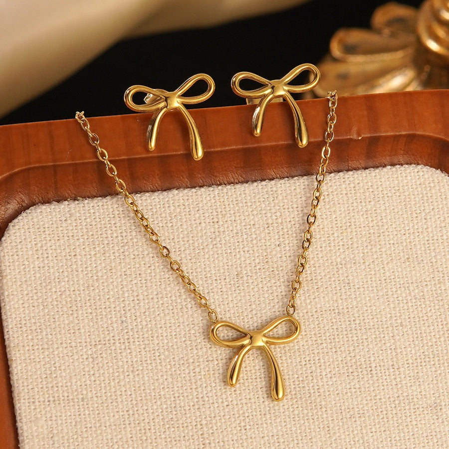 Luxury Gold Floral Jewelry Set Collection