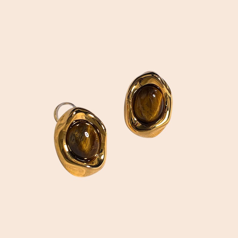 Golden Tiger Eye Luxe Jewelry Set