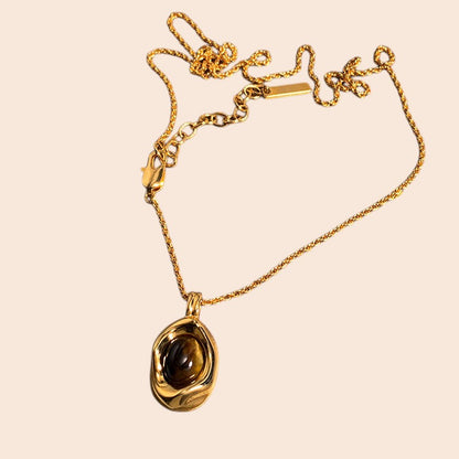 Golden Tiger Eye Luxe Jewelry Set