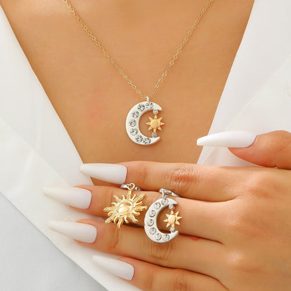 Celestial Moon & Sun Jewelry Collection