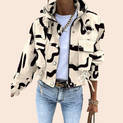 Luxe Utility Cropped Jacket