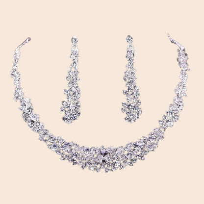 Crystal Bloom Luxe Jewelry Set