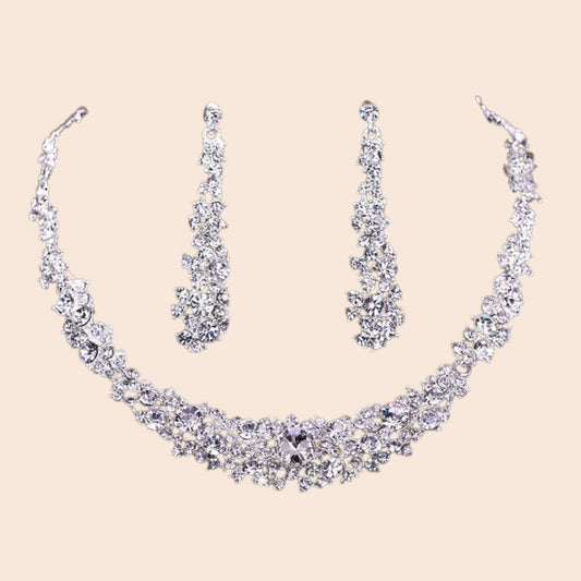 Crystal Bloom Luxe Jewelry Set