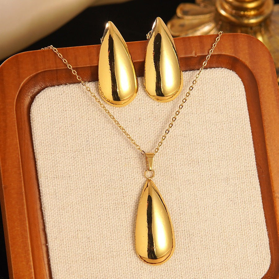 Luxury Gold Floral Jewelry Set Collection