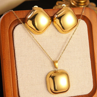 Luxury Gold Floral Jewelry Set Collection