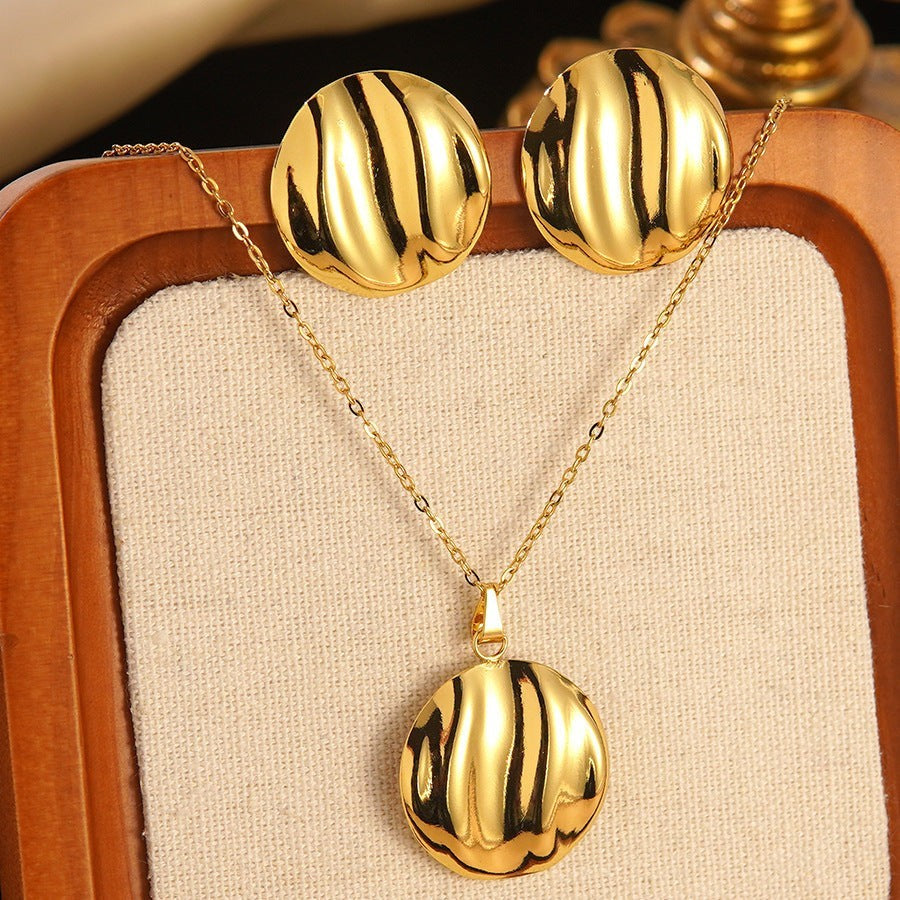 Luxury Gold Floral Jewelry Set Collection