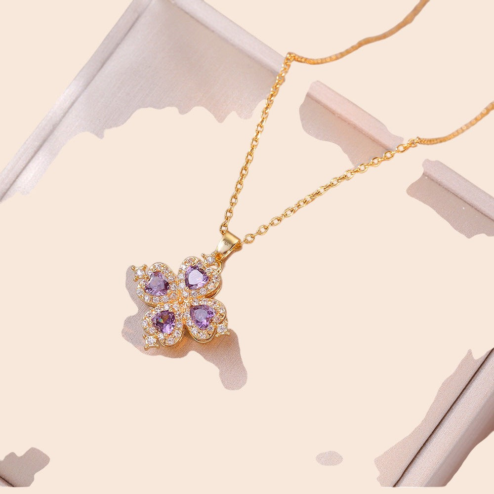 Lavender Bloom Jewelry Set