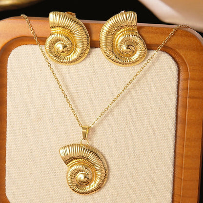 Luxury Gold Floral Jewelry Set Collection