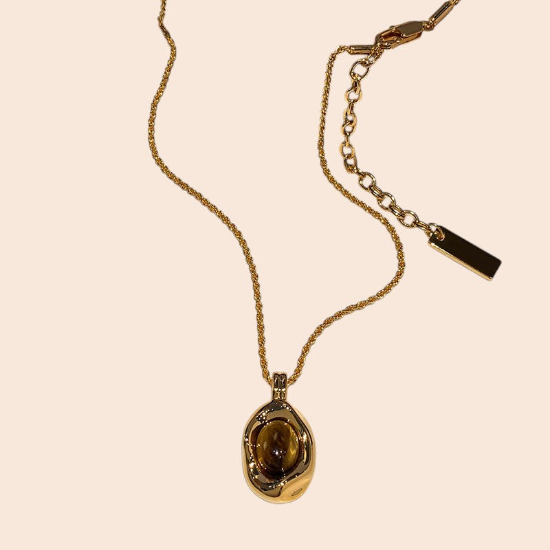Golden Tiger Eye Luxe Jewelry Set