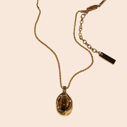 Golden Tiger Eye Luxe Jewelry Set