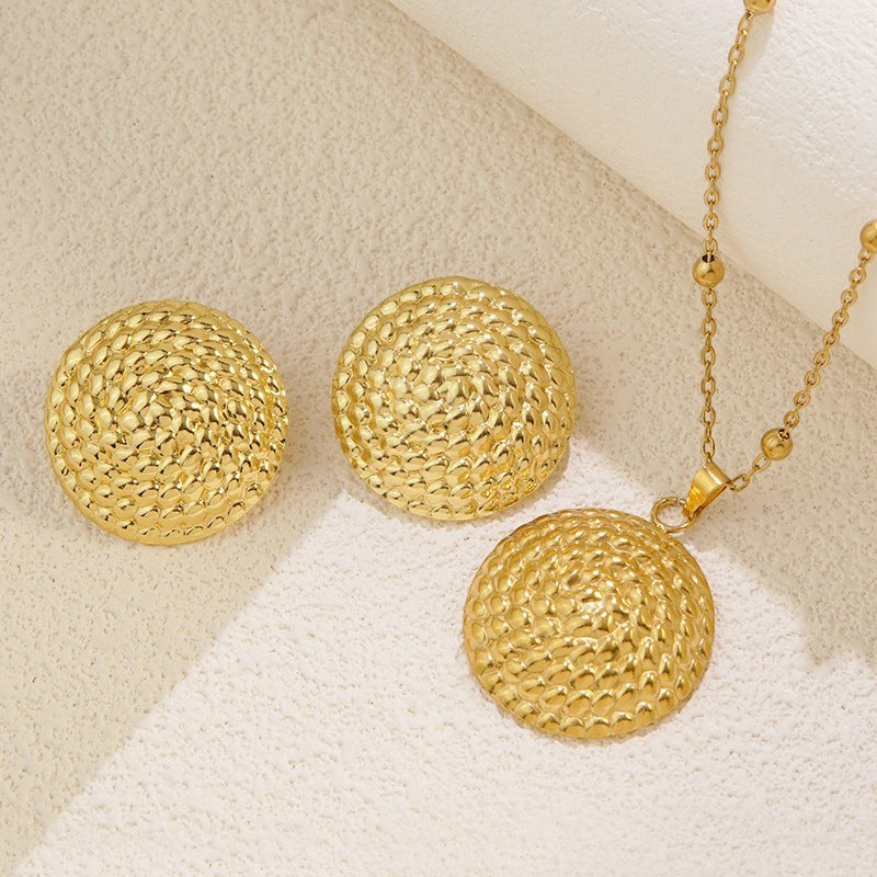 Luxury Gold Floral Jewelry Set Collection