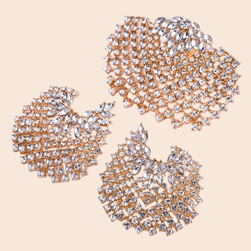 Crystal Cascade Statement Jewelry Set – Luxe Evening Glamour