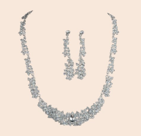 Crystal Bloom Luxe Jewelry Set