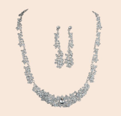 Crystal Bloom Luxe Jewelry Set