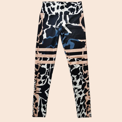 Leopard Print High-Waist Yoga Leggings – Active Flex Edition