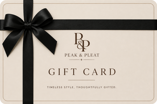 Peak & Pleat Gift Card