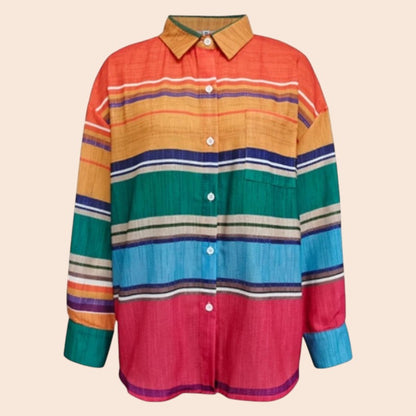 Sunset Market Stripe Shirt