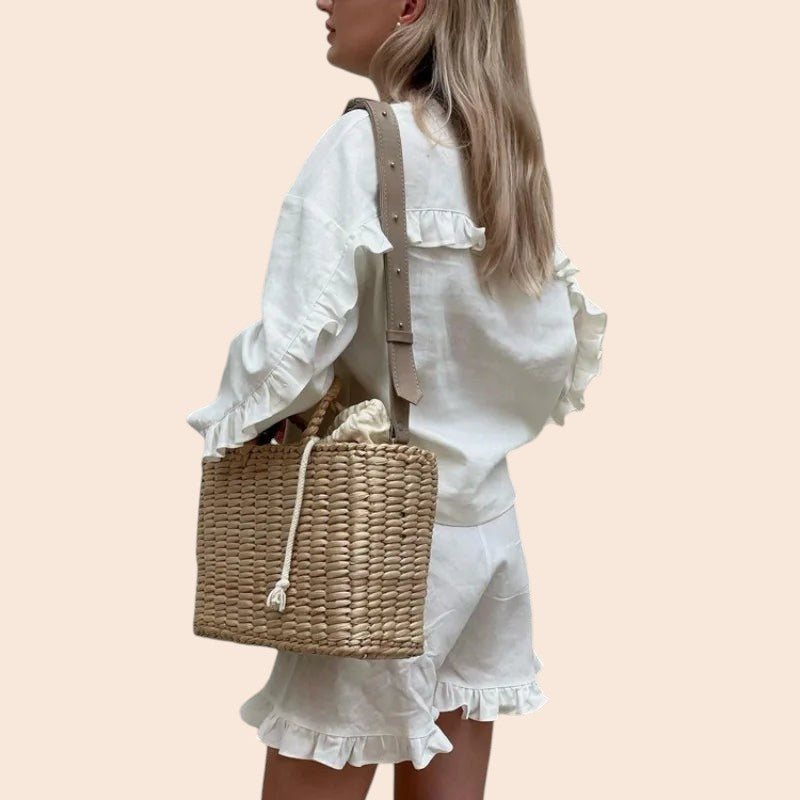 Ruffle Cotton Lounge Set