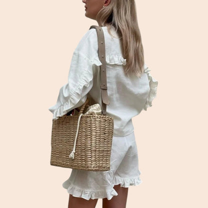 Ruffle Cotton Lounge Set