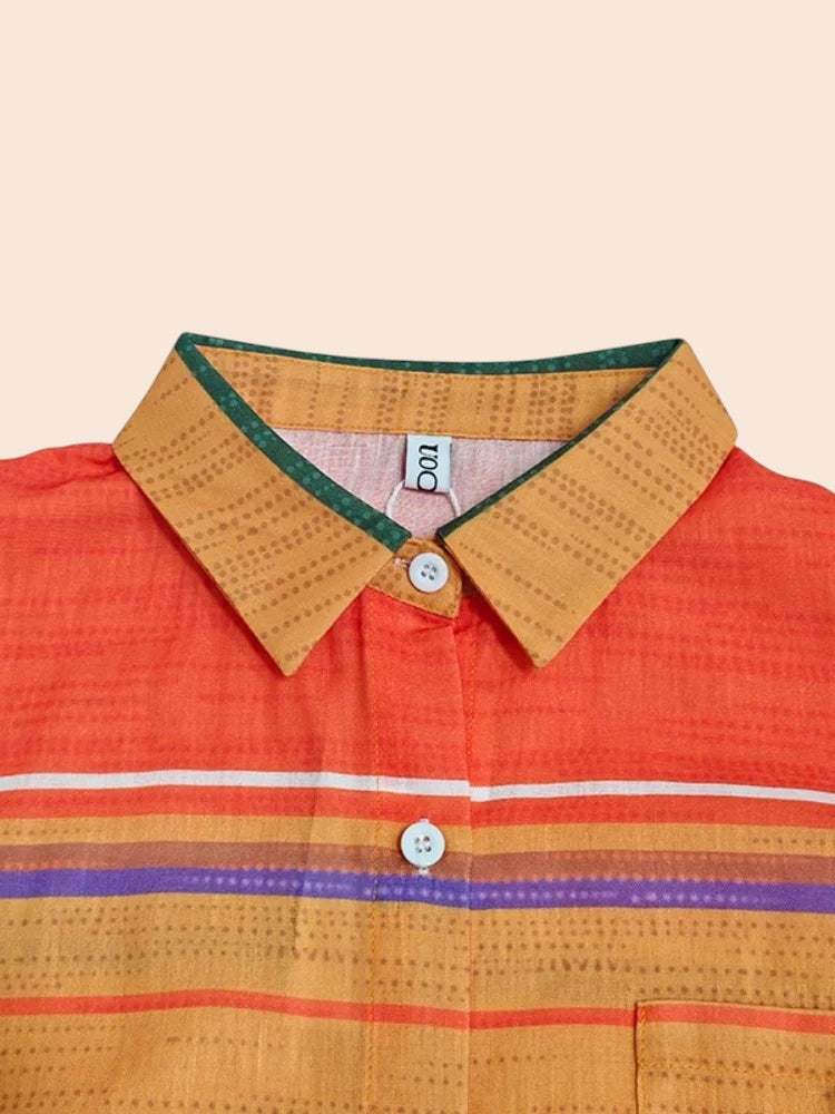 Sunset Market Stripe Shirt