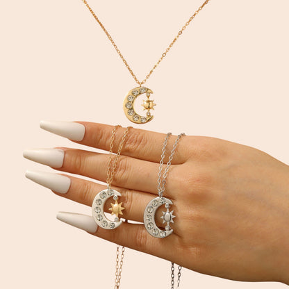Celestial Moon & Sun Jewelry Collection