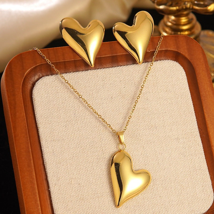 Luxury Gold Floral Jewelry Set Collection