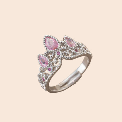 Pink Crown Heart Jewelry Collection
