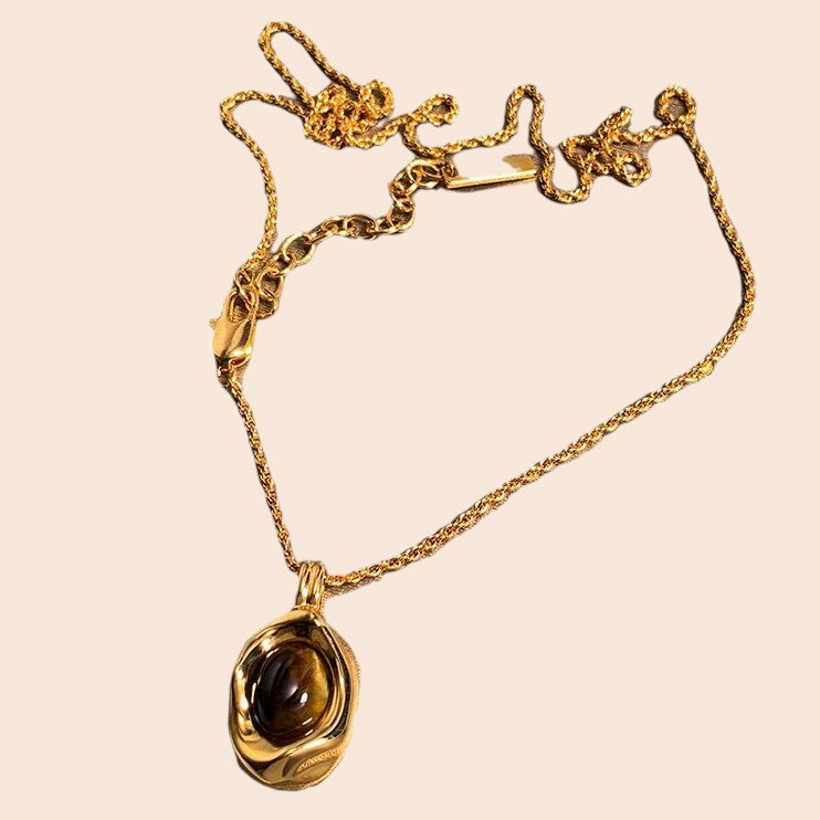 Golden Tiger Eye Luxe Jewelry Set