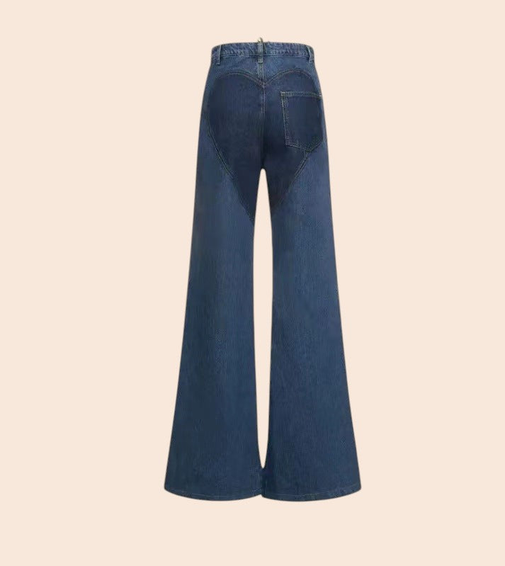 Cutout Flare Denim Jeans – Runway Street Edition
