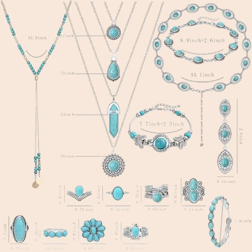 Vintage Turquoise Jewelry Collection