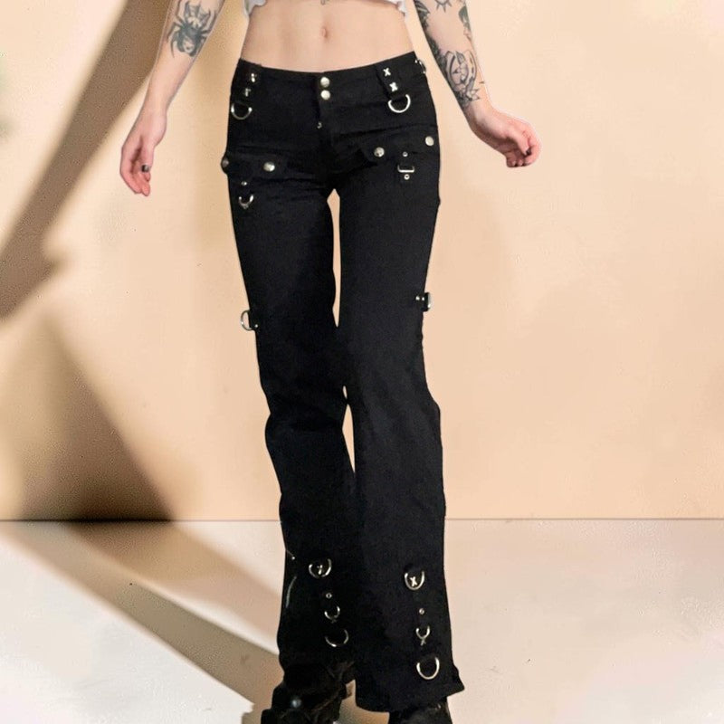 High Waist Street Cargo Pants