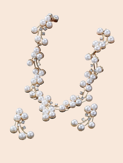 Pearl Blossom Luxe Jewelry Set