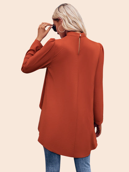 Elegant Layered Blouse – Timeless Flow