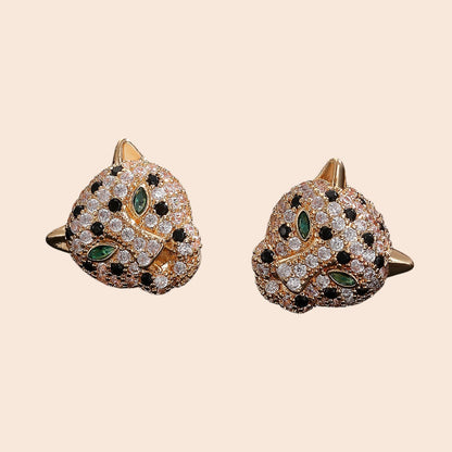 Leopard Luxe Crystal Jewelry Set