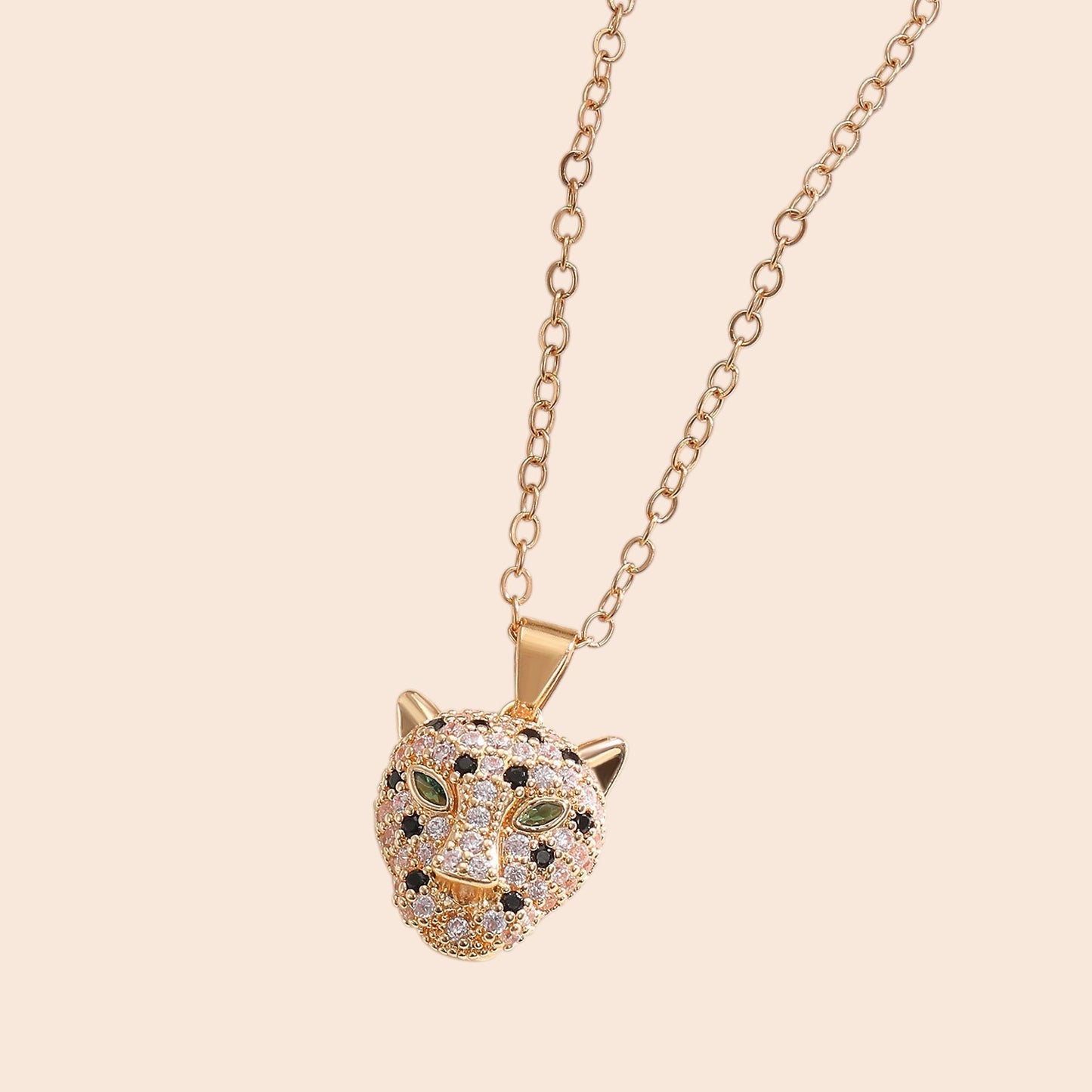Leopard Luxe Crystal Jewelry Set