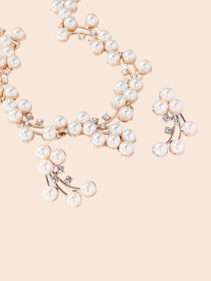 Pearl Blossom Luxe Jewelry Set