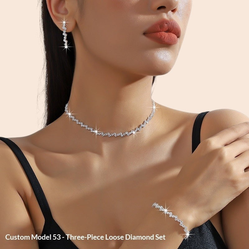 Luxe Zircon Jewelry Set