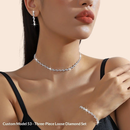 Luxe Zircon Jewelry Set